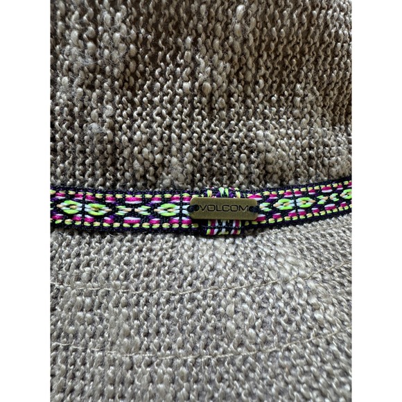 Women's Volcom Wide Brim Heathered Sun Hat Size Medium-Large - Picture 3 of 17